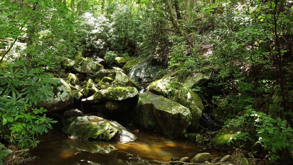 small waterfall